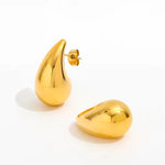 Hailey Chunky Gold Drop Earrings - MOSA