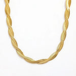 Milly twisted snake necklace - MOSA