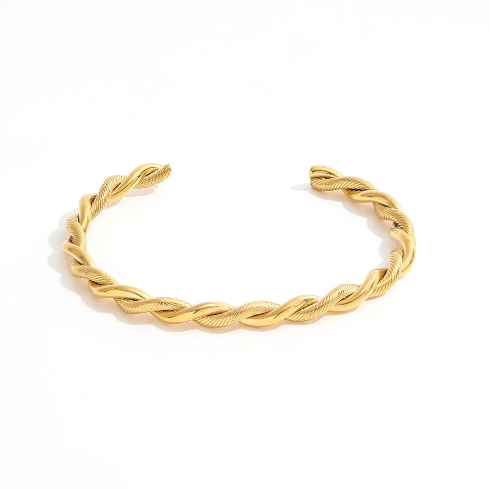 Twisted cuff bangle - MOSA