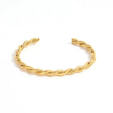 Twisted cuff bangle - MOSA